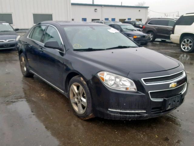 1G1ZC5EB7AF233239 - 2010 CHEVROLET MALIBU 1LT BLACK photo 1