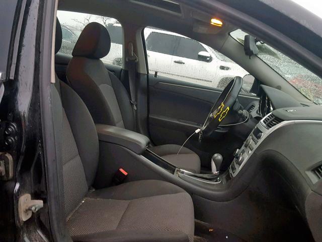 1G1ZC5EB7AF233239 - 2010 CHEVROLET MALIBU 1LT BLACK photo 5