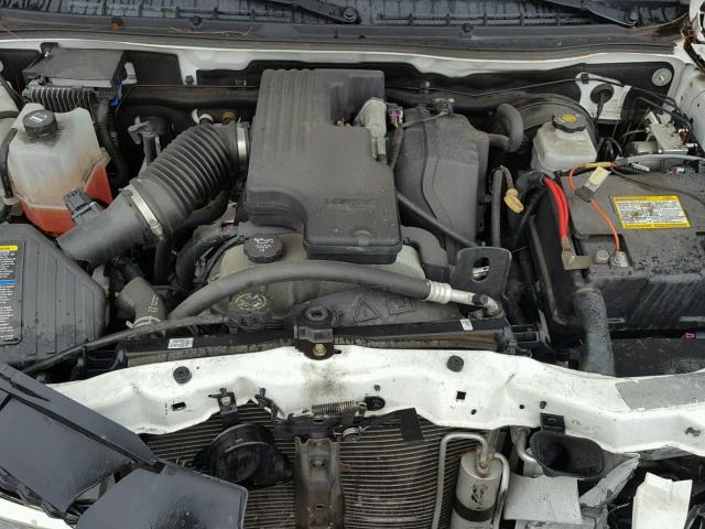 1GCCS399988185995 - 2008 CHEVROLET COLORADO L WHITE photo 7