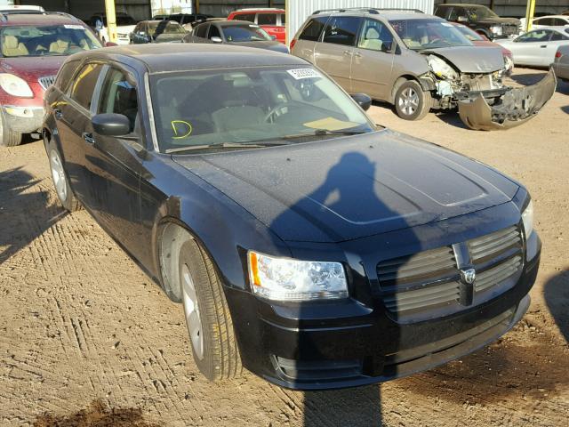 2D4FV47T58H104223 - 2008 DODGE MAGNUM BLACK photo 1