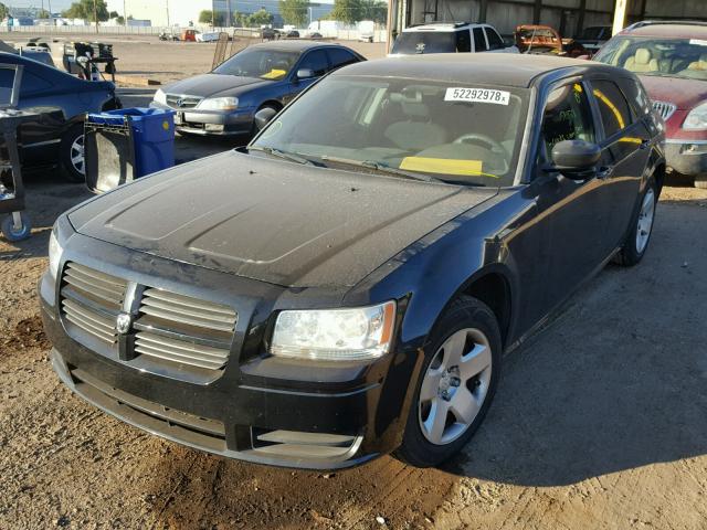 2D4FV47T58H104223 - 2008 DODGE MAGNUM BLACK photo 2