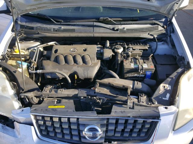 3N1AB61E97L653955 - 2007 NISSAN SENTRA 2.0 SILVER photo 7