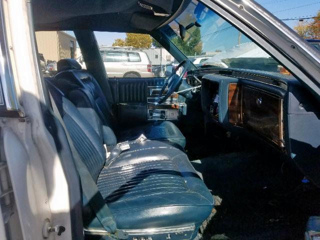 1G6DW51Y8H9712381 - 1987 CADILLAC BROUGHAM WHITE photo 5