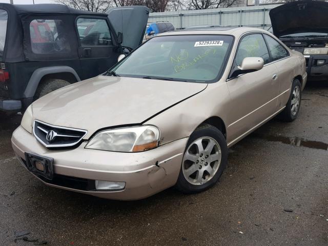 19UYA42421A010601 - 2001 ACURA 3.2CL GOLD photo 2