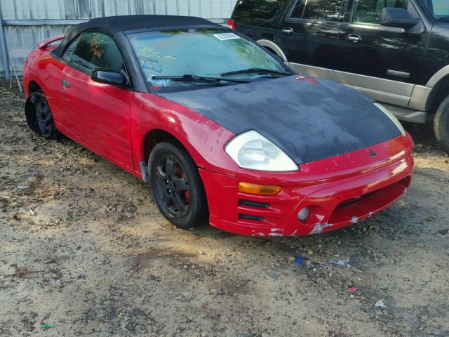 4A3AE45G53E083951 - 2003 MITSUBISHI ECLIPSE SP RED photo 1