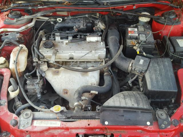 4A3AE45G53E083951 - 2003 MITSUBISHI ECLIPSE SP RED photo 7