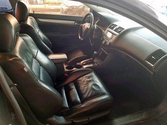 1HGCM82685A012076 - 2005 HONDA ACCORD BLACK photo 5