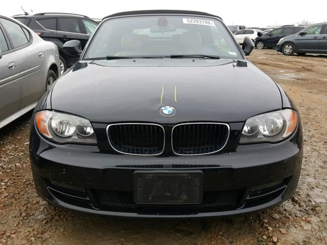 WBAUL7C56BVM80234 - 2011 BMW 128 I BLACK photo 7