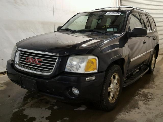 1GKDT13S872161937 - 2007 GMC ENVOY BLACK photo 2