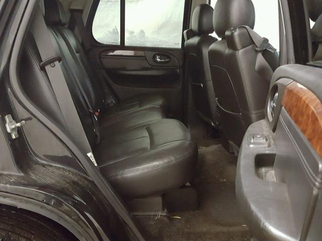 1GKDT13S872161937 - 2007 GMC ENVOY BLACK photo 6