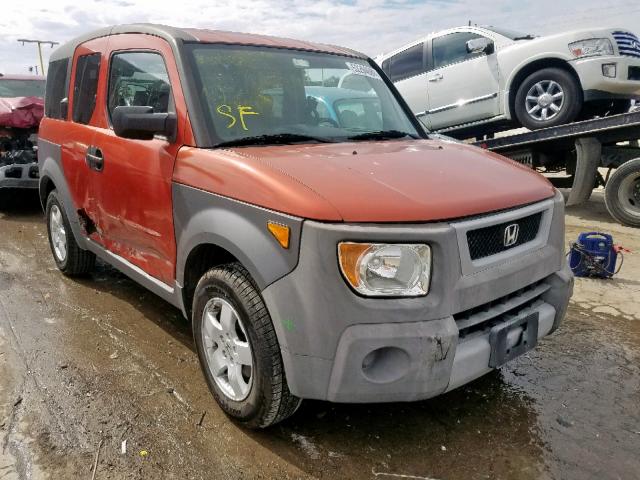 5J6YH28533L037418 - 2003 HONDA ELEMENT EX ORANGE photo 1