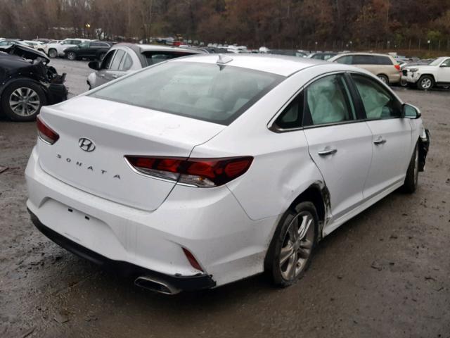 5NPE34AF2JH661315 - 2018 HYUNDAI SONATA SPO WHITE photo 4