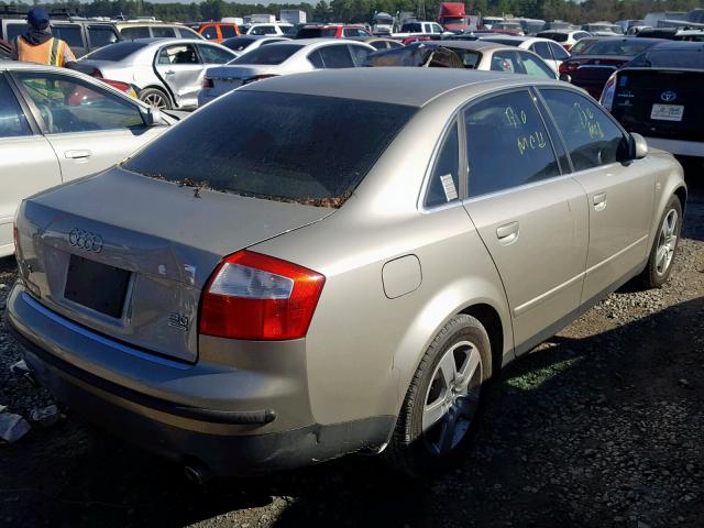 WAULT68E33A184482 - 2003 AUDI A4 3.0 QUA TAN photo 4