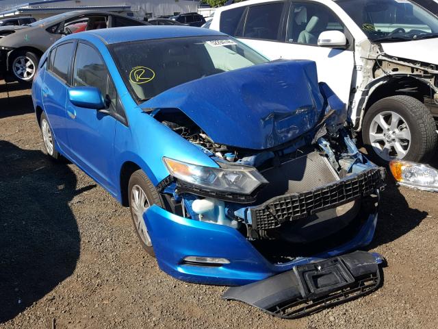 JHMZE2H51AS013879 - 2010 HONDA INSIGHT LX BLUE photo 1