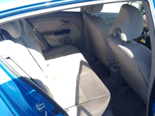 JHMZE2H51AS013879 - 2010 HONDA INSIGHT LX BLUE photo 6