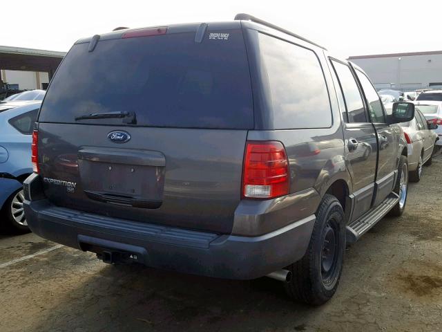 1FMPU16565LA79025 - 2005 FORD EXPEDITION GRAY photo 4