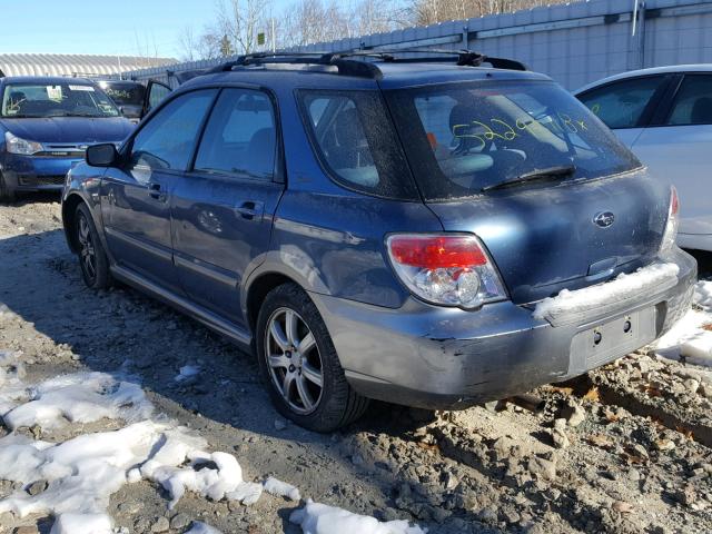 JF1GG63607H816415 - 2007 SUBARU IMPREZA OU BLUE photo 3