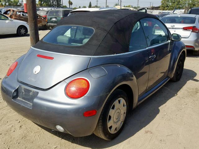 3VWCD31Y04M322144 - 2004 VOLKSWAGEN NEW BEETLE ნაცრისფერი ფოტო 4
