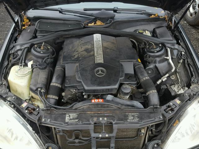 WDBNG83J96A464944 - 2006 MERCEDES-BENZ S 430 4MAT BLACK photo 7