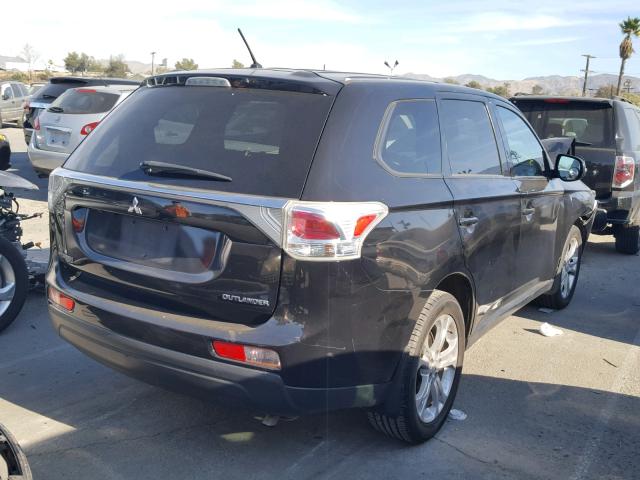 JA4AD3A30EZ011595 - 2014 MITSUBISHI OUTLANDER BLACK photo 4