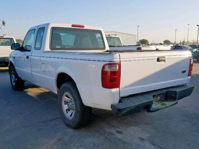 1FTYR14U74PA36163 - 2004 FORD RANGER SUP WHITE photo 3