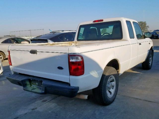 1FTYR14U74PA36163 - 2004 FORD RANGER SUP WHITE photo 4