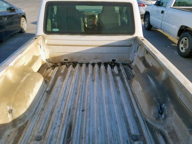 1FTYR14U74PA36163 - 2004 FORD RANGER SUP WHITE photo 9