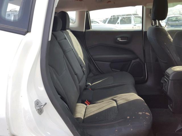 3C4NJDAB3HT642785 - 2017 JEEP COMPASS SP 白色 照片 6