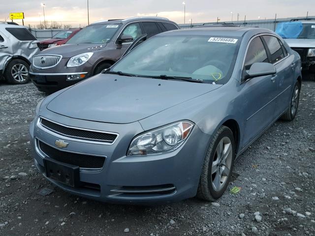 1G1ZH57BX9F157252 - 2009 CHEVROLET MALIBU 1LT GRAY photo 2