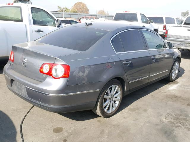 WVWCU73C26P146528 - 2006 VOLKSWAGEN PASSAT 3.6 GRAY photo 4