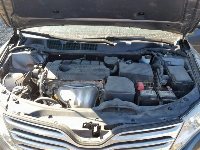 4T3ZA3BB6BU050016 - 2011 TOYOTA VENZA GRAY photo 7