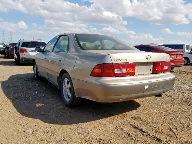 JT8BF28G7X5069588 - 1999 LEXUS ES 300 BEIGE photo 3