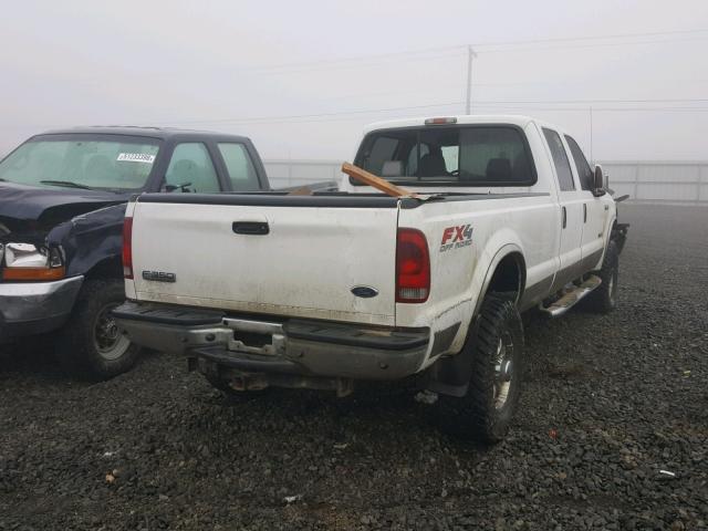 1FTWW31P76EC60008 - 2006 FORD F350 SRW S WHITE photo 4