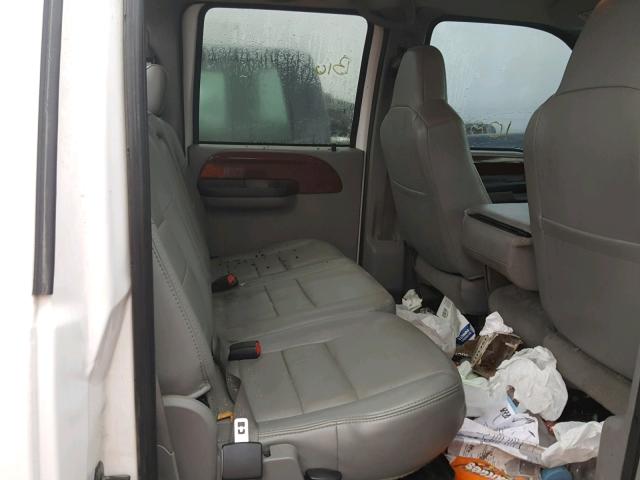 1FTWW31P76EC60008 - 2006 FORD F350 SRW S WHITE photo 6