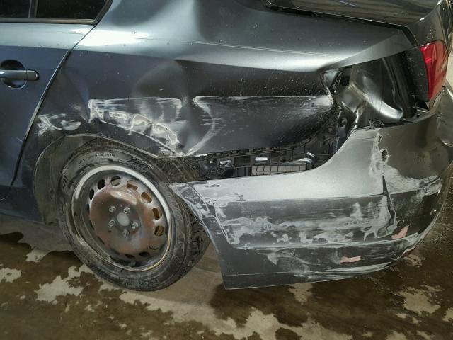 3VW2K7AJ4CM335814 - 2012 VOLKSWAGEN JETTA BASE Գրաֆիտ լուսանկար 9