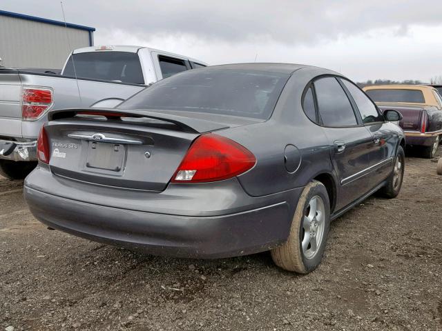 1FAFP55S72A196065 - 2002 FORD TAURUS SES GRAY photo 4