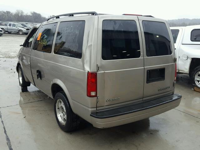 1GNDM19X44B126021 - 2004 CHEVROLET ASTRO GRAY photo 3