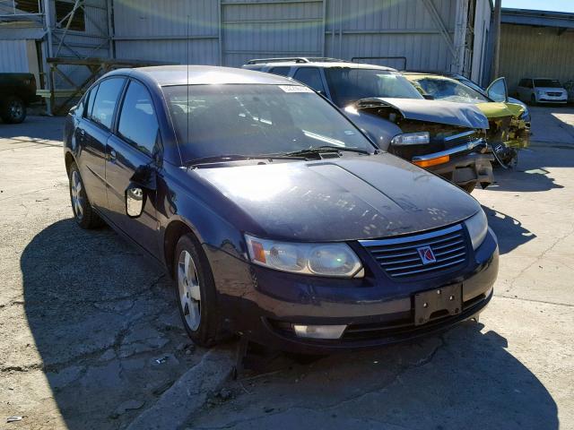 1G8AL55FX7Z126436 - 2007 SATURN ION LEVEL BLUE photo 1