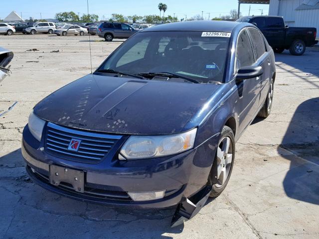 1G8AL55FX7Z126436 - 2007 SATURN ION LEVEL BLUE photo 2