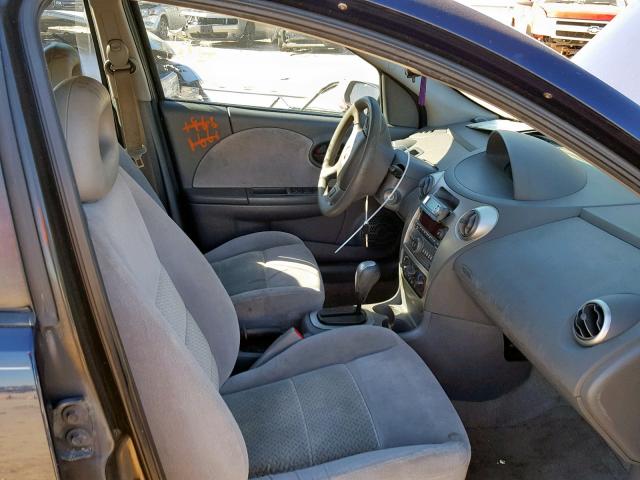 1G8AL55FX7Z126436 - 2007 SATURN ION LEVEL BLUE photo 5