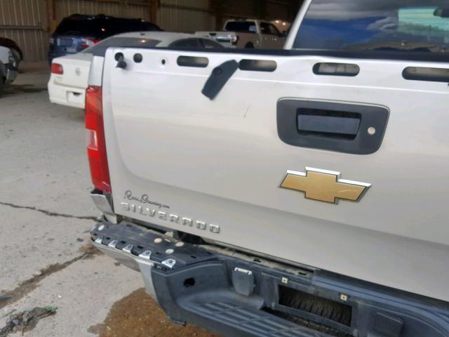 2GCEK13M371516940 - 2007 CHEVROLET SILVERADO SILVER photo 9