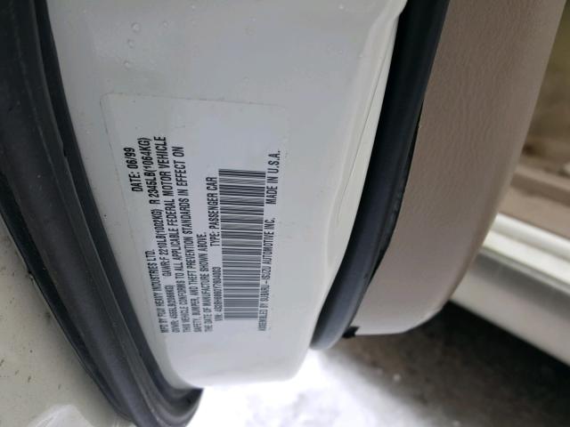 4S3BH6860Y7604003 - 2000 SUBARU LEGACY OUT BEIGE photo 10