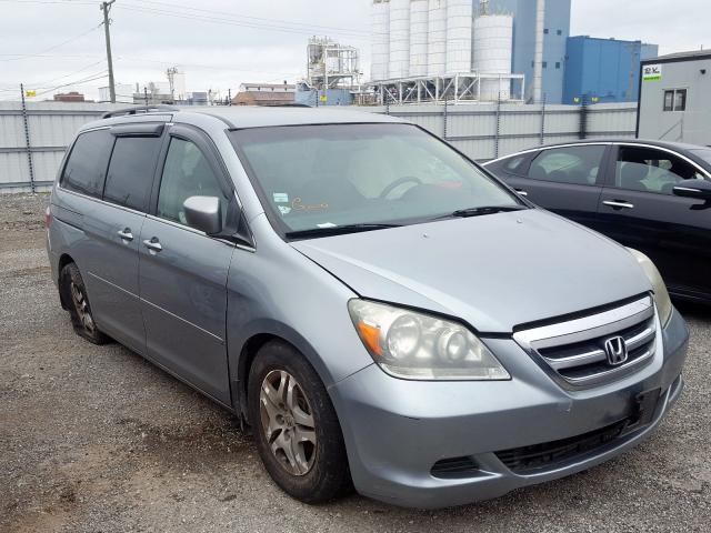 5FNRL38446B114794 - 2006 HONDA ODYSSEY EX SILVER photo 1