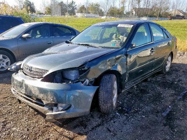 4T1BE32K93U750967 - 2003 TOYOTA CAMRY LE GREEN photo 2