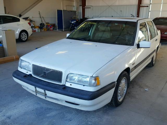 YV1LS5515R2142510 - 1994 VOLVO 850 WHITE photo 2