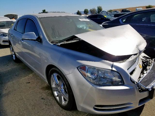 1G1ZF5E7XCF188156 - 2012 CHEVROLET MALIBU 3LT ვერცხლისფერი ფოტო 1