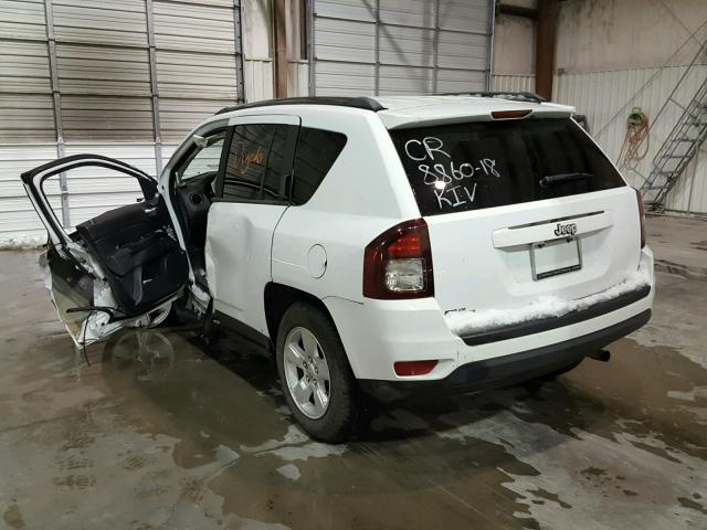 1C4NJCBA8FD250131 - 2015 JEEP COMPASS SP 白色 照片 3