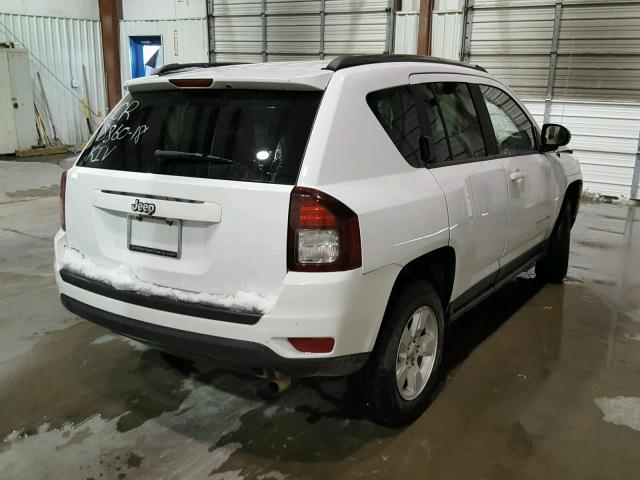 1C4NJCBA8FD250131 - 2015 JEEP COMPASS SP 白色 照片 4