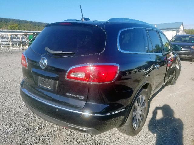 5GAKVBKDXHJ109949 - 2017 BUICK ENCLAVE BLACK photo 4