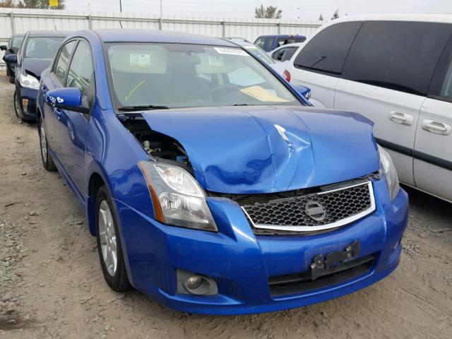 3N1AB6AP4BL682693 - 2011 NISSAN SENTRA 2.0 BLUE photo 1